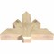 Ekena Millwork Redmond Rough Sawn Timber Gable Bracket, Douglas Fir, 36"W x 24"H x 6"D x 6"F, 16/12 Pitch GBW036X24X0606RED00RDF - alternate 4